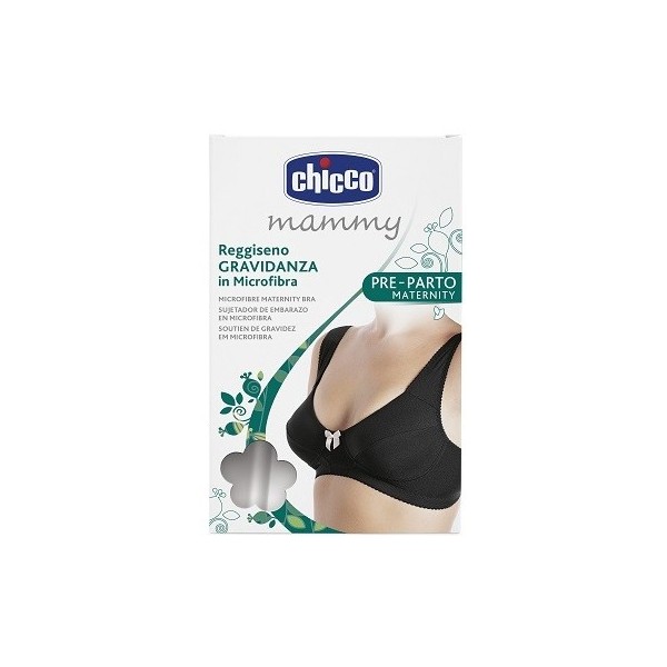 CHICCO MAMMY REGGISENO MICROFIBRA GRAVIDANZA NERO 5C