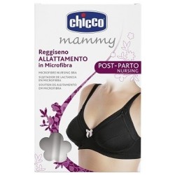 CHICCO MAMMY REGGISENO MICROFIBRA ALLATTAMENTO NERO 6C