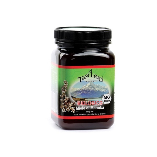 MIELE DI MANUKA MG 400+ BIO 500 G