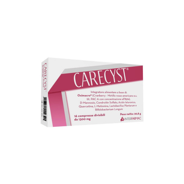CARECYST 16 COMPRESSE GASTROPROTETTE