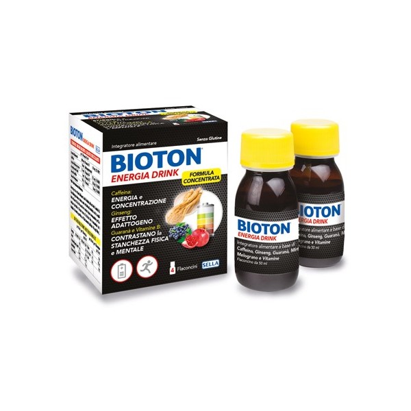 BIOTON ENERGIA DRINK 4 FLACONCINI X 50 ML
