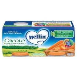 MELLIN OMOGENEIZZATO CAROTE 2 X 80 G