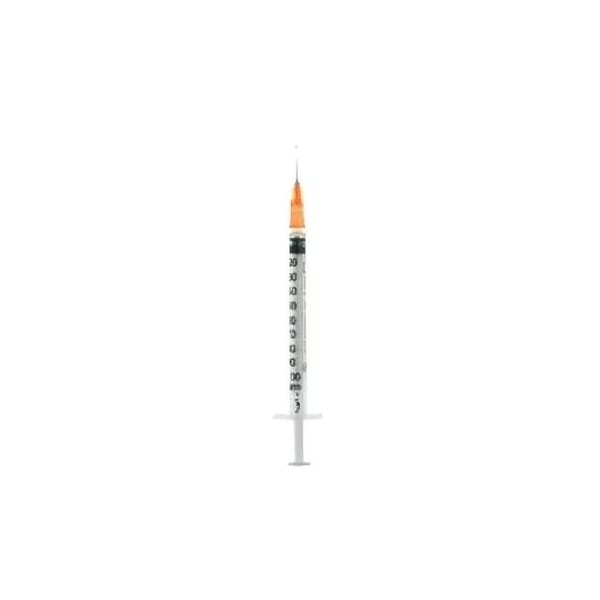 SIRINGA PER INSULINA EXTRAFINE 1ML 100 UI AGO REMOVIBILE 26 GAUGE 0,45X12 MM 1 PEZZO