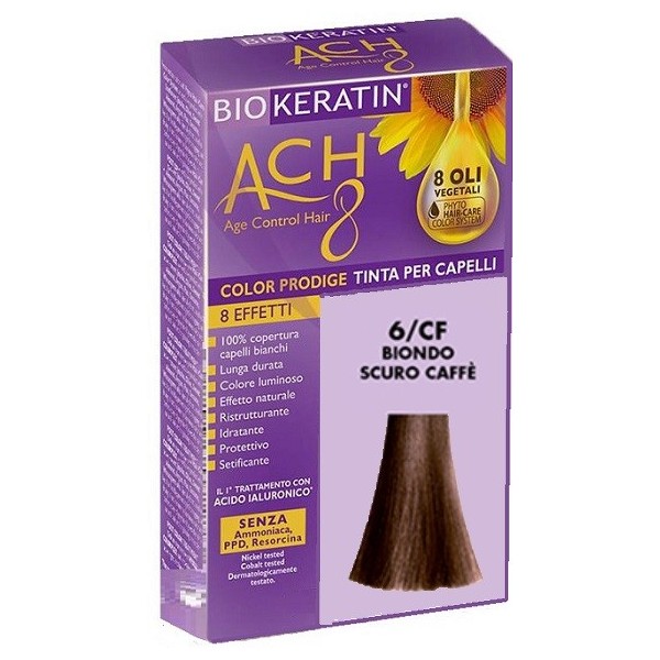 BIOKERATIN ACH8 COLOR PRODIGE 6/CF BIONDO SCURO CAFFE'