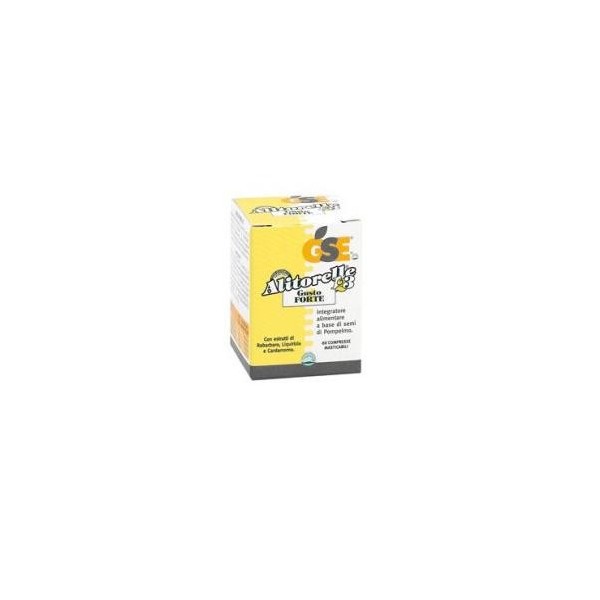 GSE ALITORELLE 2 INTEGRATORE ALIMENTARE GUSTO FORTE 60 COMPRESSE 27G*
