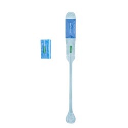 CATETEREURINARIO MONOUSO AUTOLUBRIFICANTE IDROFILO POBE LUBRIFICAZIONE TRAMITE POLIVINILPIRROLIDONE SOLUZIONE SALINA STERILE INT