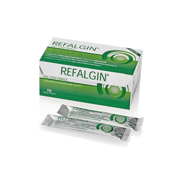 REFALGIN GEL OROSOLUBILE ANTIREFLUSSO 14 BUSTINE 15 ML