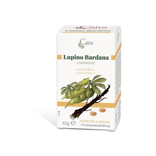 CAIRA LUPINO BARDANA 110 COMPRESSE