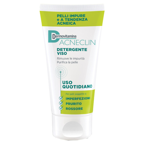DERMOVITAMINA ACNECLIN DETERGENTE VISO USO QUOTIDIANO 200 ML