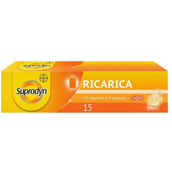 SUPRADYN RICARICA 15 COMPRESSE EFFERVESCENTI