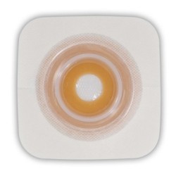 PLACCA CONVESSA MODELLABILE DURAHESIVA NATURA+33-45MM FLANGIA 57MM 5 PEZZI CON CEROTTO MICROPOROSO