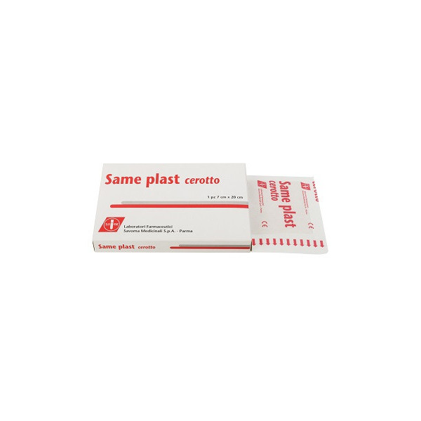 SAME PLAST CEROTTO IN SILICONE MEDICALE PER CICATRICI 7X20 CM