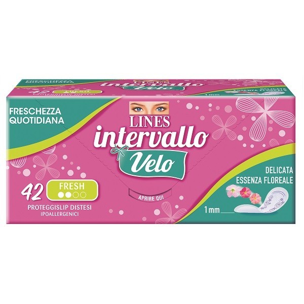 LINES INTERVALLO VELO FIORI E AGRUMI 42 PEZZI COUPON