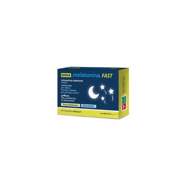 NOVA MELATONINA FAST 45 COMPRESSE 1MG DI MELATONINA