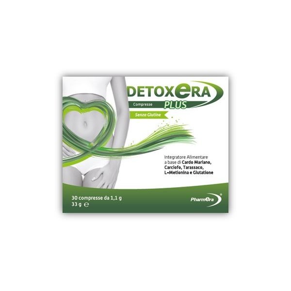 DETOXERA PLUS INTEGRATORE ALIMENTARE PER STIPSI E TRANSITO INTESTINALE 30 COMPRESSE
