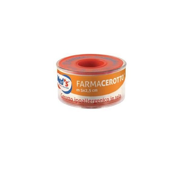 CEROTTO MEDS IPOALLERGENICO TELA 500X2,5 CM