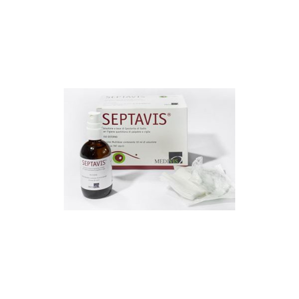 SEPTAVIS 50 ML + 50 GARZE IN TNT STERILI