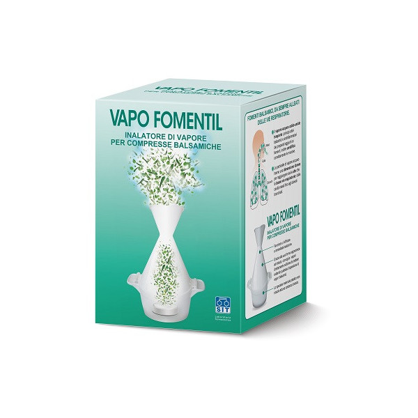 VAPO FOMENTIL INALATORE DI VAPORE PER COMPRESSE BALSAMICHE