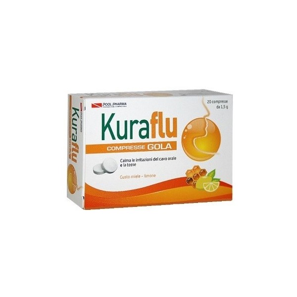 KURAFLU GOLA LIMONE/MIELE 20 COMPRESSE
