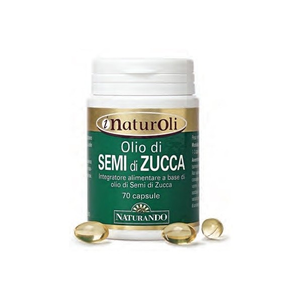 NATUROLI OLIO DI SEMI DI ZUCCA 70 CAPSULE