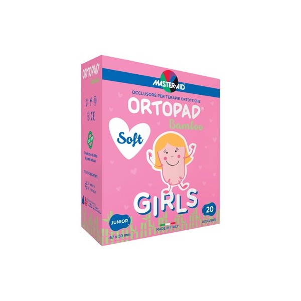 CEROTTO OCULARE PER ORTOTTICA ORTOPAD SOFT GIRLS JUNIOR 20 PEZZI