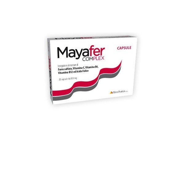 MAYAFER COMPLEX 20 CAPSULE BLISTER 10 G