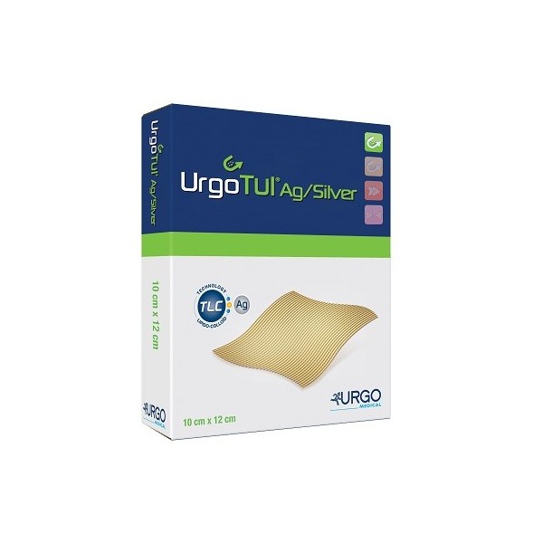 MEDICAZIONE STERILE URGOTUL AG/SILVER 10X12 CM 5 PEZZI