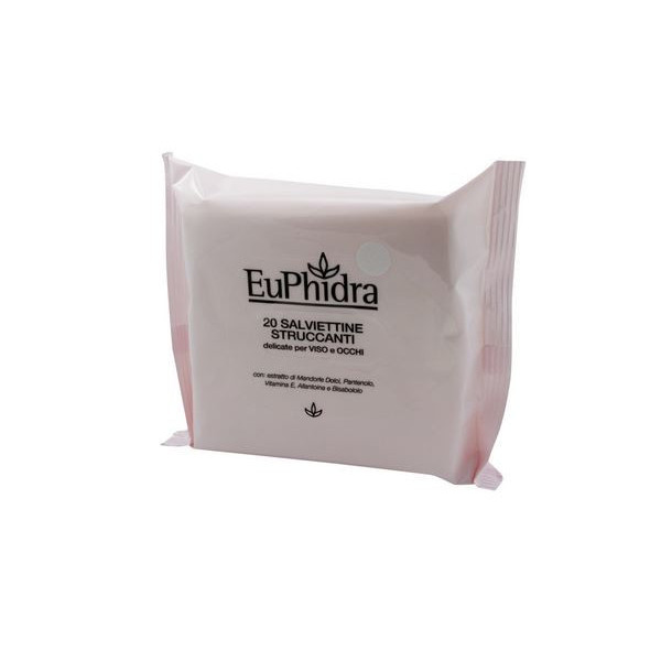 EUPHIDRA SALVIETTINE STRUCCANTI 20 PEZZI