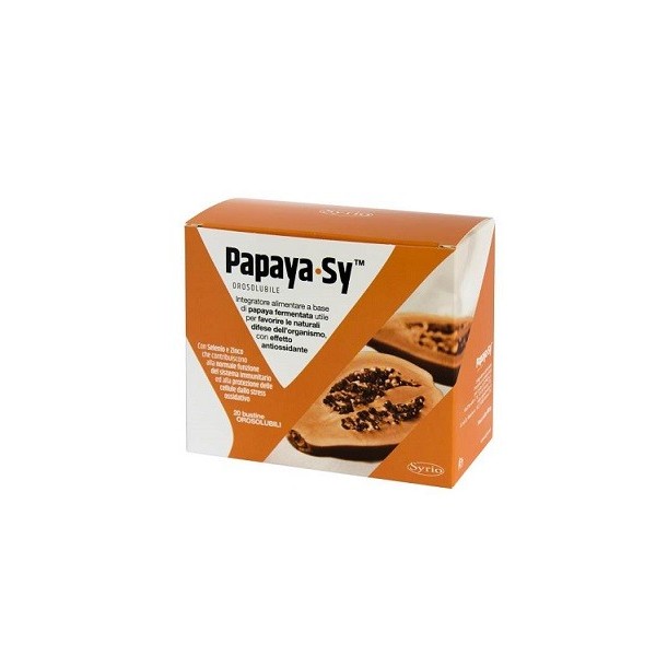 PAPAYA-SY 20 BUSTINE 92 G POLVERE OROSOLUBILE