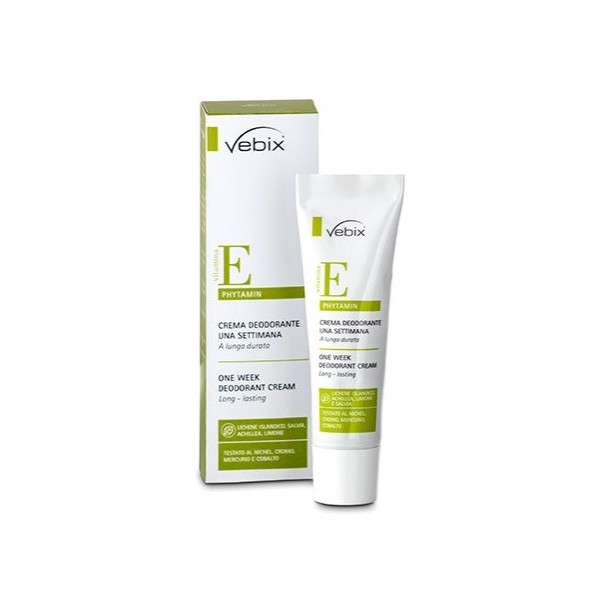 VEBIX PHYTAMIN CREMA DEODORANTE 1 SETTIMANA 25 ML