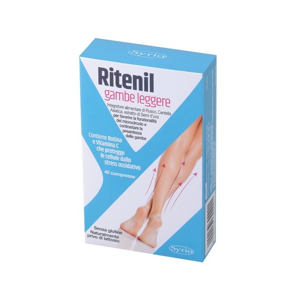 RITENIL GAMBE LEGGERE 40 COMPRESSE