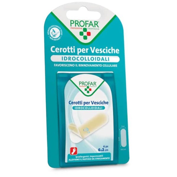 CEROTTO IDROCOLLOIDALE PROFAR MED 20X60 6 PEZZI
