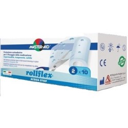 CEROTTO IMPERMEABILE PER FISSAGGIO MEDICAZIONI MASTER-AID ROLLFLEX A-STOP M 10X10 CM