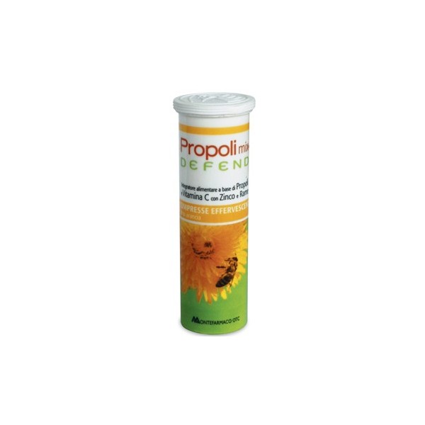 PROPOLI MIX DEFEND 10 COMPRESSE EFFERVESCENTI GUSTO ARANCIA