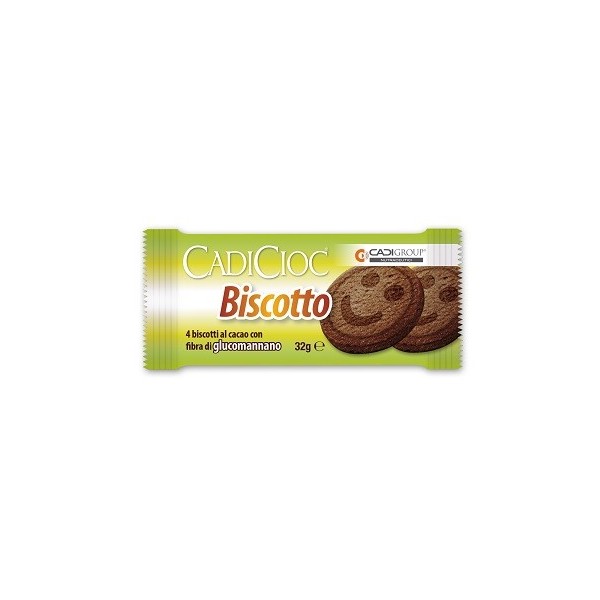 CADICIOC BISCOTTO CACAO 4 PEZZI 8 G