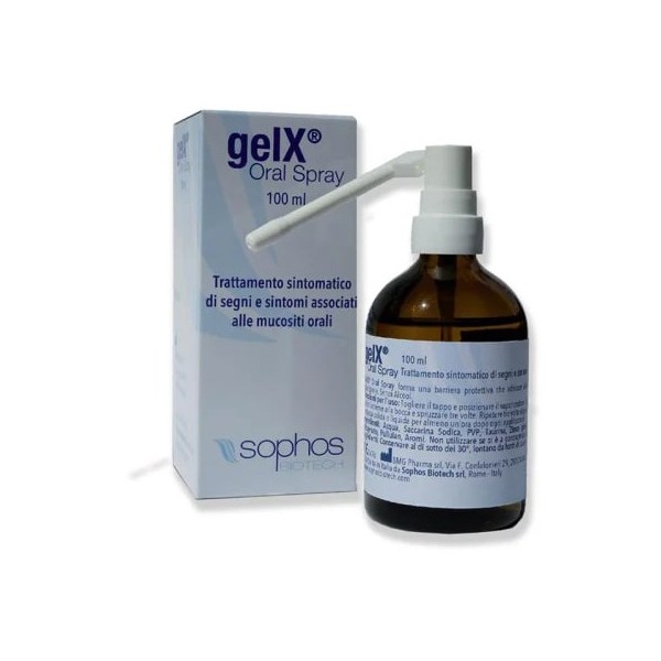 GEL SPRAY ORALE PER TRATTAMENTO SINTOMATICO SEGNI E SINTOMI ASSOCIATI ALLE MUCOSITI ORALI