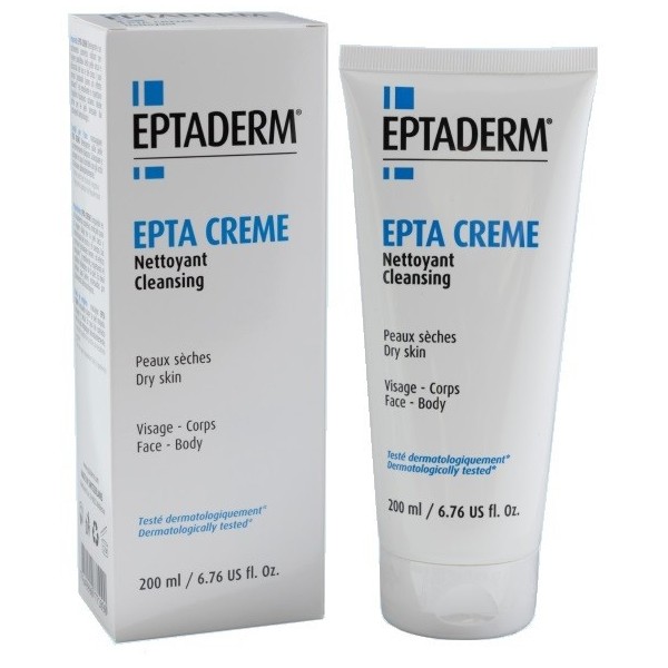 EPTA CREME PELLI SECCHE DETERGENTE VISO CORPO 200 ML