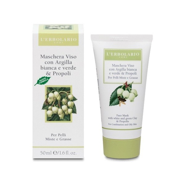MASCHERA VISO ARGILLA E PROPOLI 50 ML