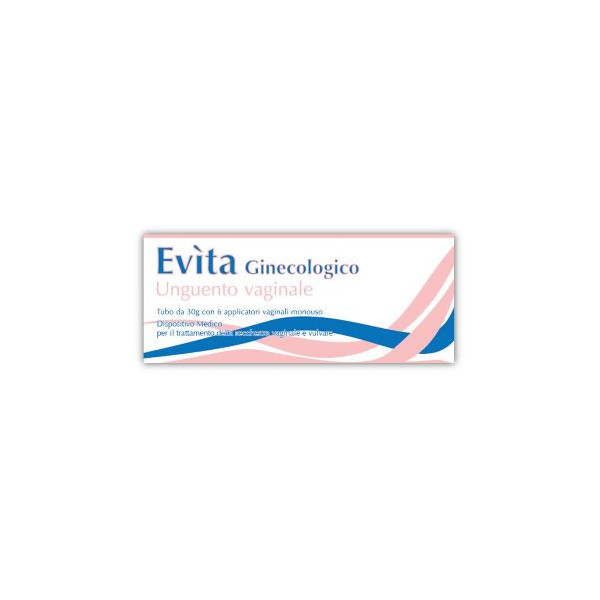 EVITA GINECOLOG UNGUENTO VAGINALE TUBO DA 30 G + 6 APPLICATORI VAGINALI MONOUSO