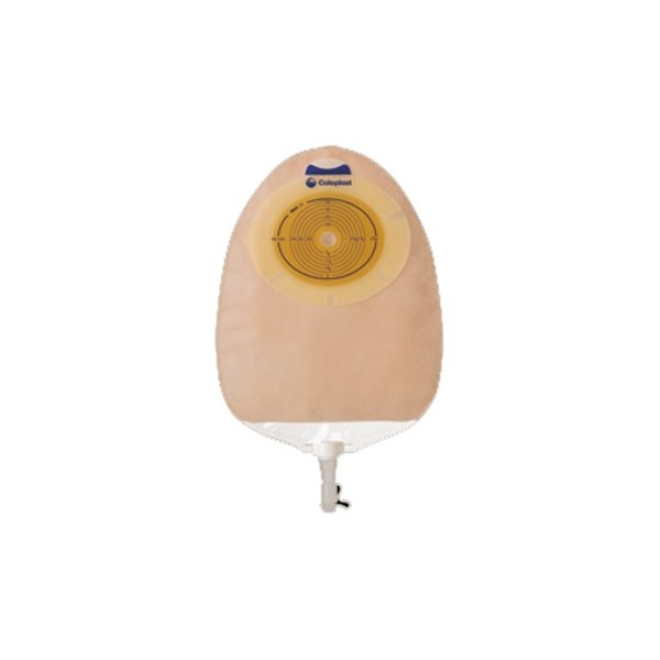 SACCA RICOPERTA IN TNT SISTEMA MONOPEZZO PER UROSTOMIA CON MULTICHAMBER SENSURA RITAGLIABILE 10/76 MM MAXI 400 ML 30 PEZZI
