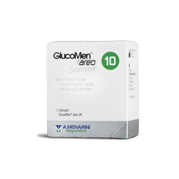 STRISCE GLUCOMEN AREO SENSOR PER ANALISI DEL GLUCOSIO 10 PEZZI