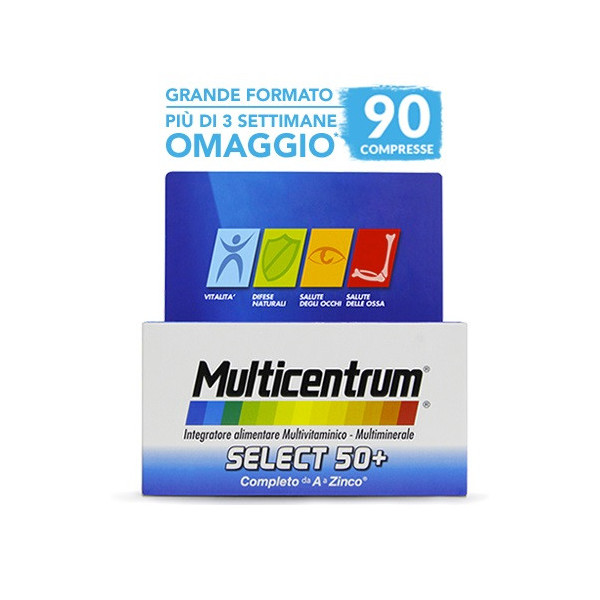 MULTICENTRUM SELECT 50+ 90 COMPRESSE