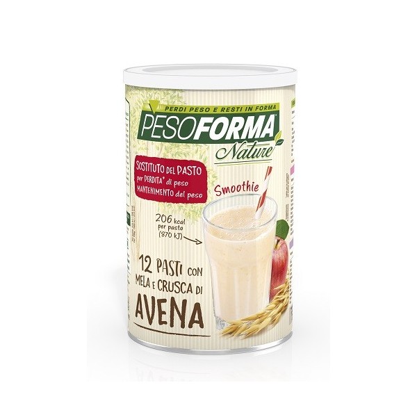 PESOFORMA NATURE SMOOTHIE MELA E CRUSCA AVENA 12 PASTI 420 G
