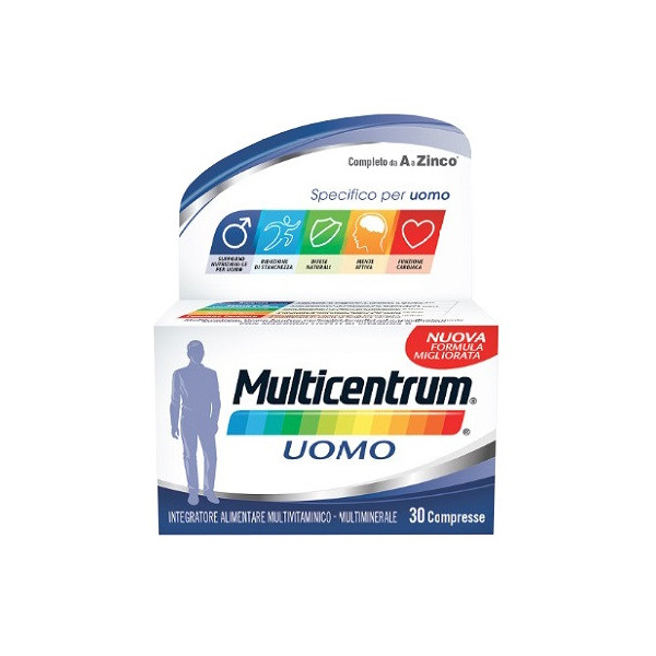 MULTICENTRUM UOMO 30 COMPRESSE