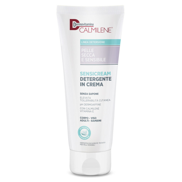 DERMOVITAMINA CALMILENE SENSICREAM DETERGENTE IN CREMA SENZA SAPONE PER PELLE SECCA E SENSIBILE 250 ML