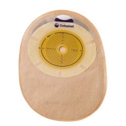 SACCA PER COLOSTOMIA CHIUSA RICOPERTA IN TESSUTO NON TESSUTOCON APERTURA ISPEZIONABILE FORO 25MM MIDI CAPAPACITA' 340ML 30 PEZZI