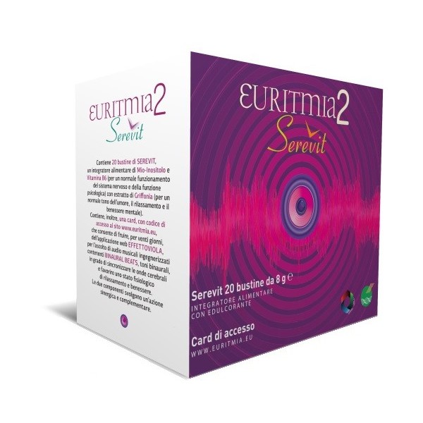 EURITMIA 2 SEREVIT 20 BUSTINE + CARD ACCESSO SITO ONLINE