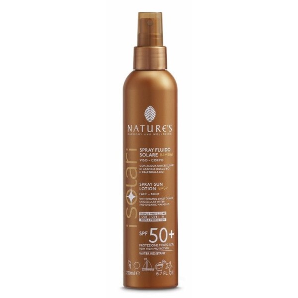 NATURE'S I SOLARI SPRAY FLUIDO BAMBINI SPF50+ 200 ML
