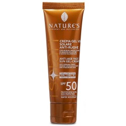 NATURE'S I SOLARI CREMA GEL VISO ANTIRUGHE SPF50 50 ML