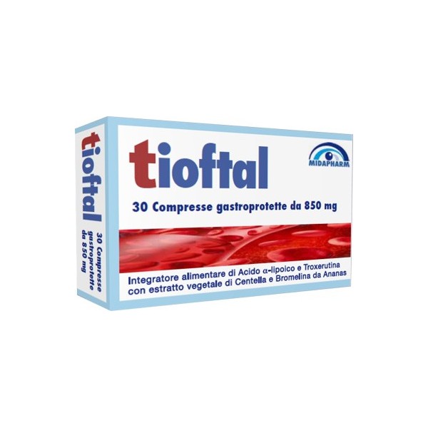 TIOFTAL 30 COMPRESSE GASTROPROTETTE